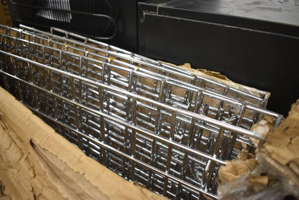 Box of Regency Chrome Finish Liquor Cage Pieces - Image 5 of 5