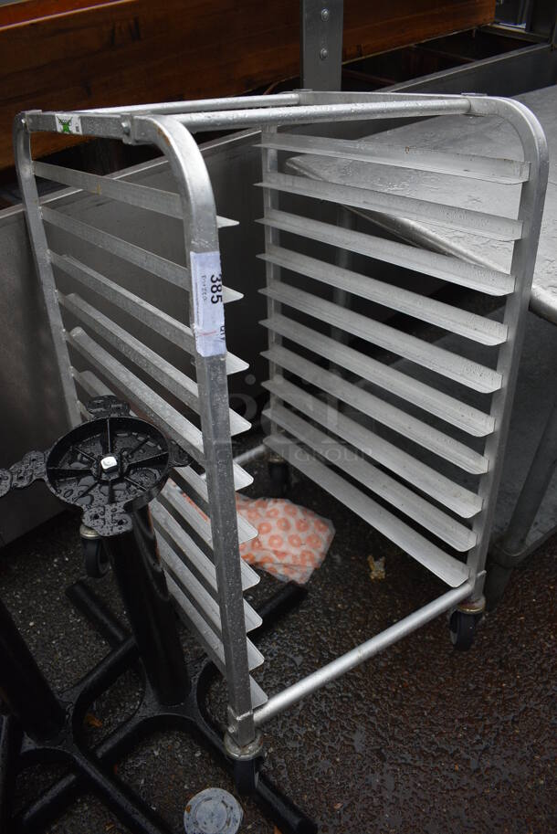 Metal Commercial Pan Transport Rack on Commercial Casters. 20.5x26x37 - Image 2 of 4