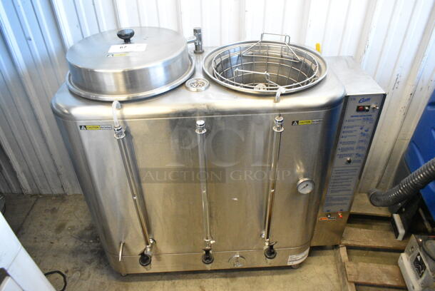 Curtis RU-1000 Stainless Steel Commercial Countertop Double Coffee Machine. 220 Volts, 1 Phase.  - Image 1 of 8