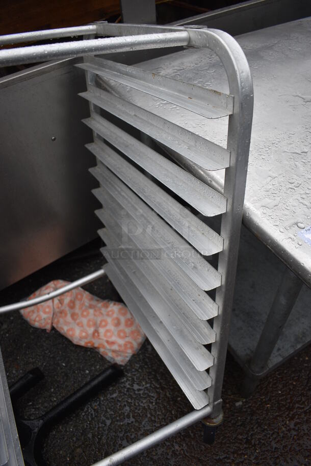 Metal Commercial Pan Transport Rack on Commercial Casters. 20.5x26x37 - Image 3 of 4