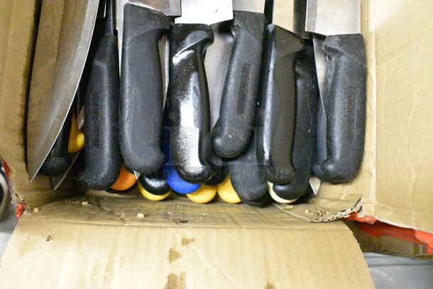 50 SHARPENED Stainless Steel Knives Including Chef Knives. 50 Times Your Bid!  - Image 2 of 6