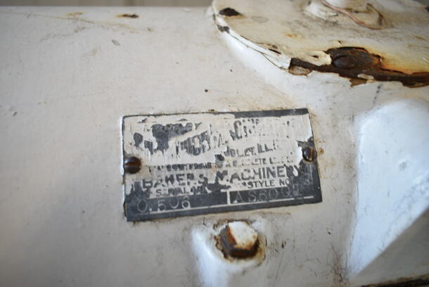 AS600 Metal Commercial Floor Style 60 Quart Planetary Dough Mixer w/ Metal Mixing Bowl, Dough Hook, Paddle and Pelican Head Attachments. 208-240 Volts. - Image 10 of 10