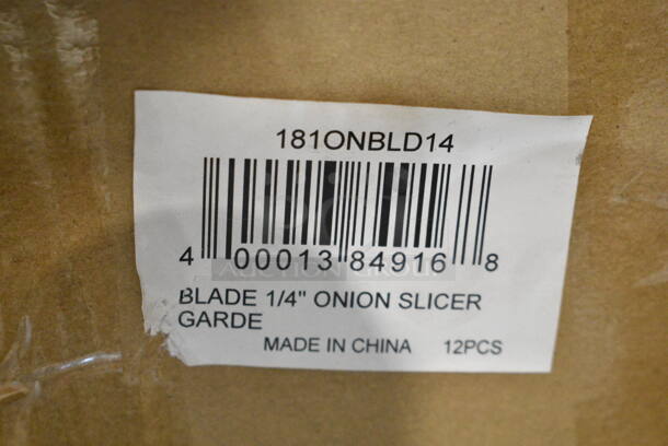 2 Boxes of 12 BRAND NEW SCRATCH AND DENT! 181ONBLD14 Garde 181ONBLD14 1/4" Blade Assembly for Onion Slicer - 2/Set. 2 Times Your Bid! - Image 5 of 5