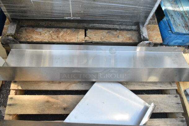 4 Various Metal Shelves. 4 Times Your Bid!  - Image 2 of 4