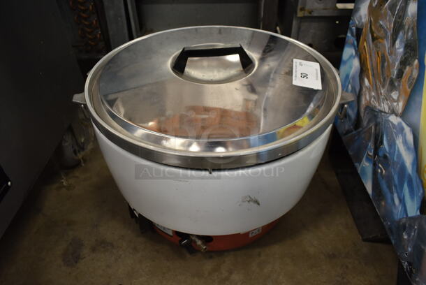Kashiwa Metal Commercial Countertop Gas Powered Rice Cooker. - Image 1 of 9
