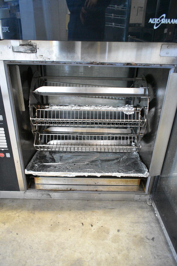 Alto Shaam AR-7VH Stainless Steel Commercial Electric Powered Rotisserie Oven w/ Ventless Hood and Basket Spits. 200-240 Volts, 1 Phase. - Image 5 of 6