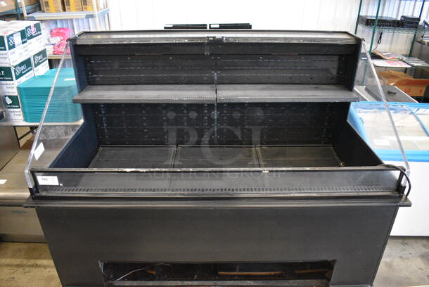 Metal Commercial Floor Style Open Grab N Go Merchandiser on Commercial Casters. 115 Volts, 1 Phase. 77x45x56. Cannot Test Due To Missing Power Cord - Image 1 of 8