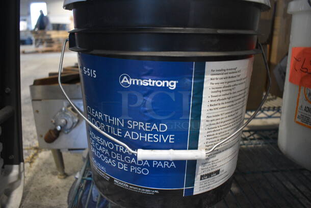 ALL ONE MONEY! Lot of 4 Barrels Including Armstrong Floor Tile Adhesive, Swisher Activate Plus - Image 2 of 5