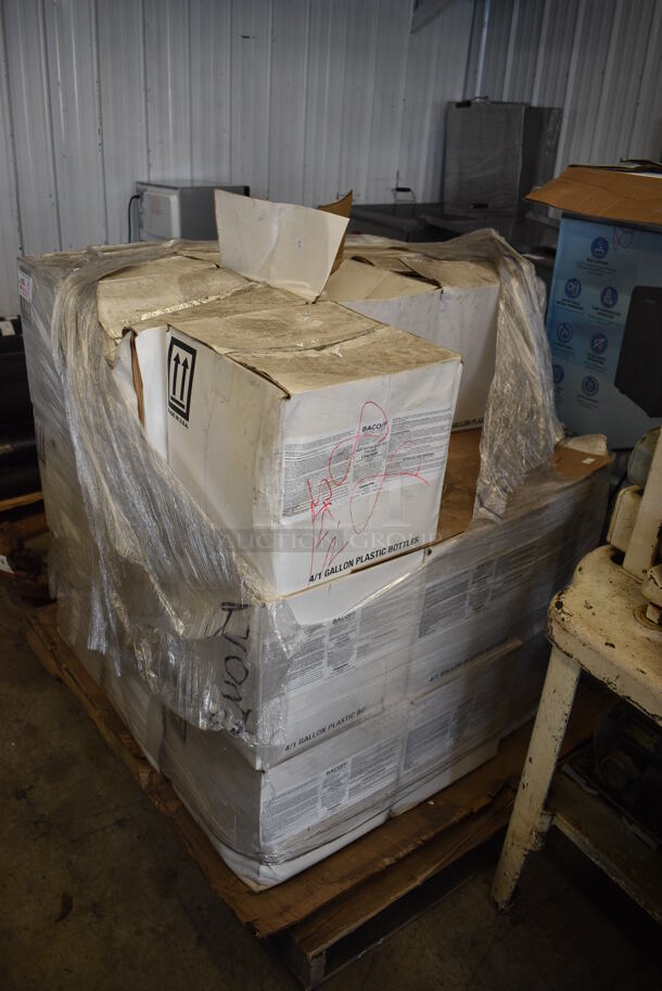 PALLET LOT OF 24 Boxes of 4 Jugs of Bacoff Cleaner Jugs. Total of 96 Jugs. 6x6x12. 24 Times Your Bid! - Image 4 of 4
