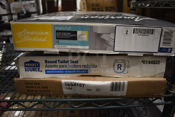 3 Various IN ORIGINAL BOX! Toilet Seat Covers. 3 Times Your Bid! - Image 2 of 5