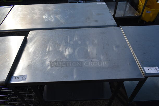 Stainless Steel Table w/ Under Shelf. - Image 2 of 4