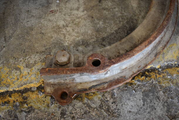 Metal Commercial Bowl Adapter for Commercial Mixer. 24x13x3 - Image 3 of 4