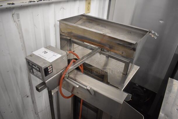 Potis 1 RPM Stainless Steel Commercial Countertop Gyro Machine. 115/125 Volts, 1 Phase. 25x25x45. Tested and Working! - Image 5 of 7
