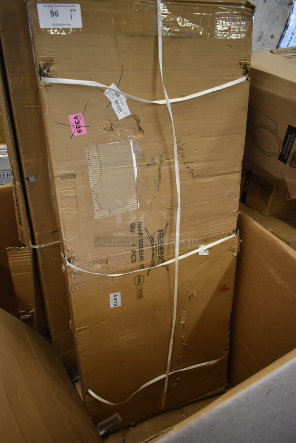 BRAND NEW SCRATCH AND DENT! Regency 460EG2460 24" x 60" NSF Green Epoxy Wire Shelf

 - Image 4 of 4