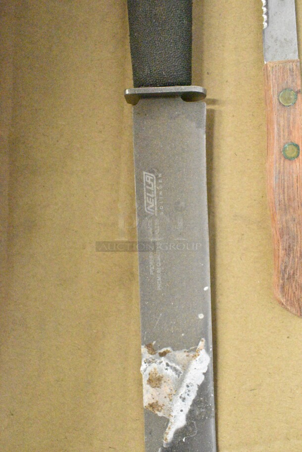 60 SHARPENED Stainless Steel Knives Including Boning Knives. 60 Times Your Bid!  - Image 5 of 7