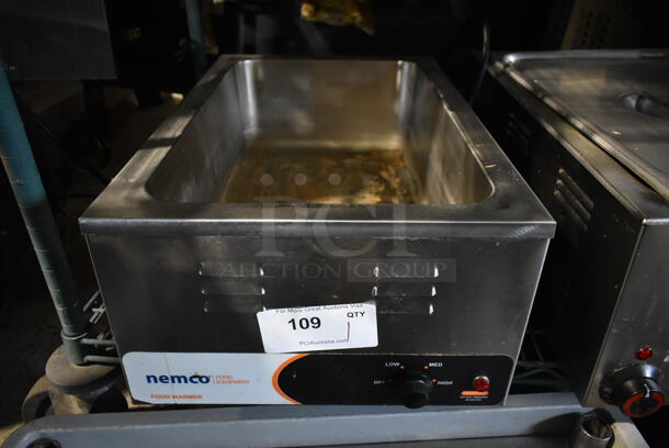 Nemco Stainless Steel Commercial Countertop Food Warmer. 120 Volts, 1 Phase. Tested and Working!