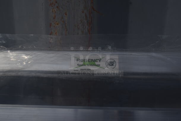 Regency 109APR1820L Metal Commercial Pan Transport Rack w/ Clear Poly Cover. - Image 4 of 4