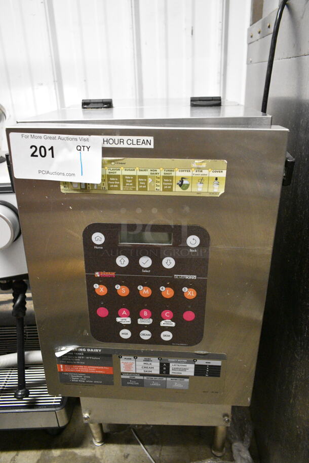 Silver King SKBD3LS Stainless Steel Commercial Countertop Cream Dispenser. 115 Volts, 1 Phase. Tested and Powers On But Does Not Get Cold - Image 3 of 6