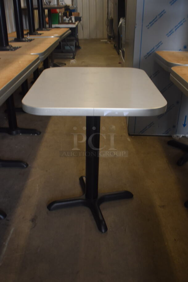 2 Dining Height Tables with Bases. 2 Times Your Bid! - Image 1 of 4