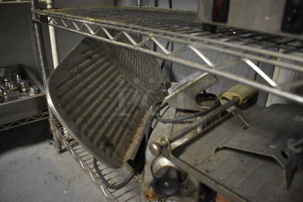 ALL ONE MONEY! Tier Lot of Various Items Including Hobart Meat Slicer For Parts and Metal Pieces. (kitchen) - Image 4 of 4