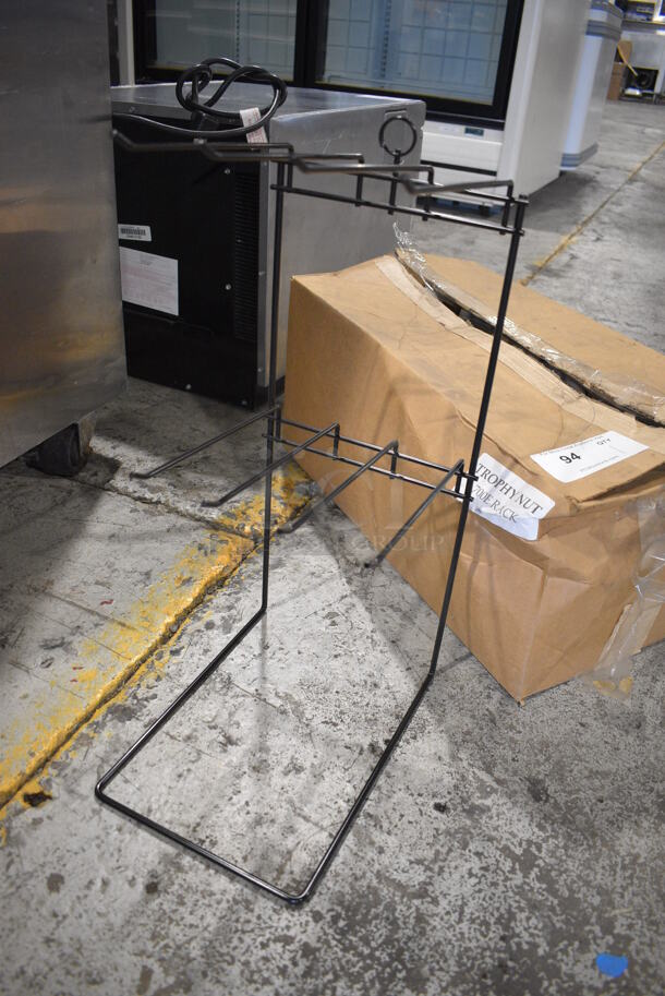 BRAND NEW IN BOX! Black Metal Countertop Rack. 8x12x22 - Image 2 of 5