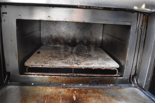 TurboChef NGCD6 Stainless Steel Commercial Double Stack Tornado Convection Oven On Mobile Cart. 208/240V, 1 Phase. 2 Times Your Bid!  - Image 4 of 6