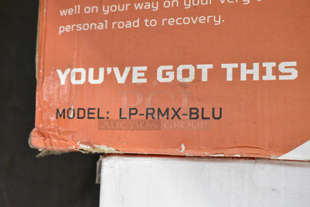 IN ORIGINAL BOX! Rumblex  LP-RMXPLS-BLU Plus 4D Vibration Plate - Total Body Fitness Machine - Image 5 of 5
