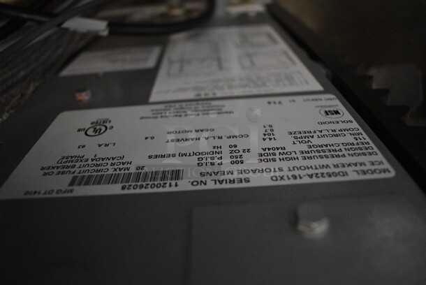 2014 Manitowoc Model ID0522A-161XD Stainless Steel Ice Maker w/ Manitowoc Model IAuCS-161 Automatic Cleaning System. 115 Volts, 1 Phase. 22x24.5x21.5. - Image 7 of 7