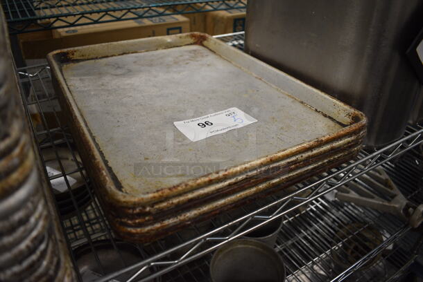 5 Metal Half Size Baking Pans. 13x18x1. 5 Times Your Bid! - Image 2 of 3