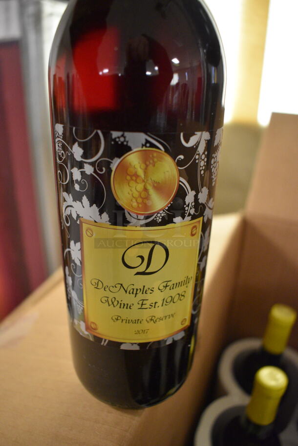 Box of DeNaples Family Wine Bottles! Includes Amarone and Private Reserve - Image 4 of 12