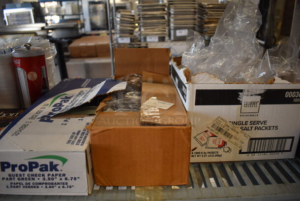 ALL ONE MONEY! Tier Lot of Various Items Including Books, Caddies and Paper Products - Image 4 of 5