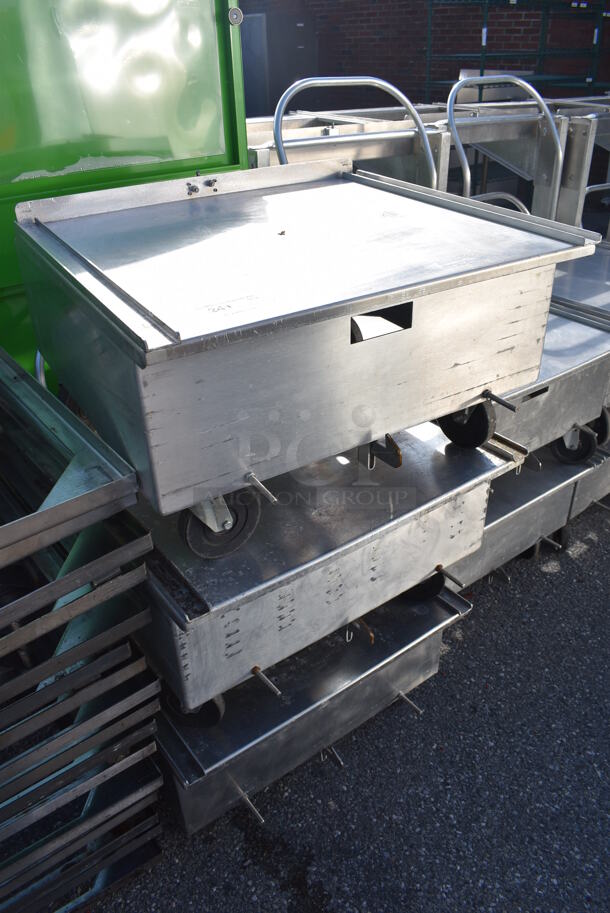 3 Metal Commercial Dollies on Commercial Casters. 27x27x17. 3 Times Your Bid! - Image 2 of 4