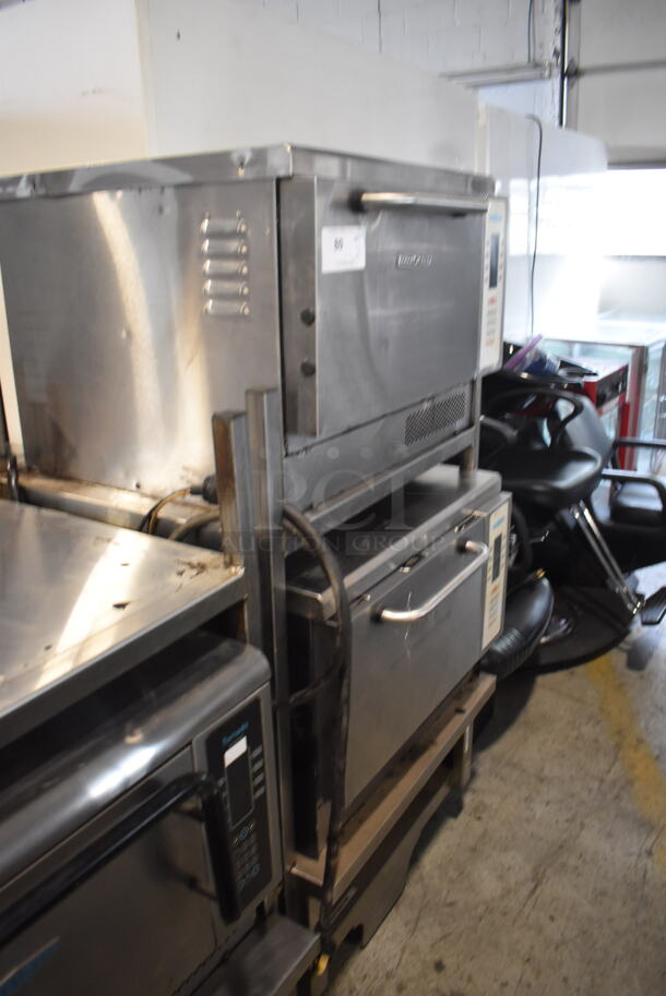 Turbochef NGC Commercial Stainless Steel Floor Standing Double Stack Rapid Cook Oven on Mobile Cart. 208-240V. 2 Times Your Bid! - Image 2 of 9