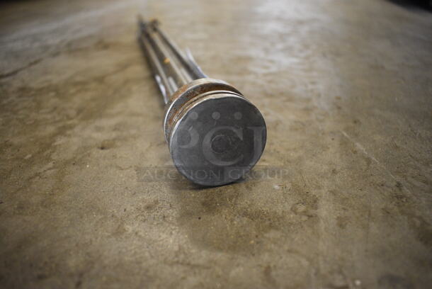 Metal Commercial Plunger for Dough Dropper. 2x2x23 - Image 3 of 3