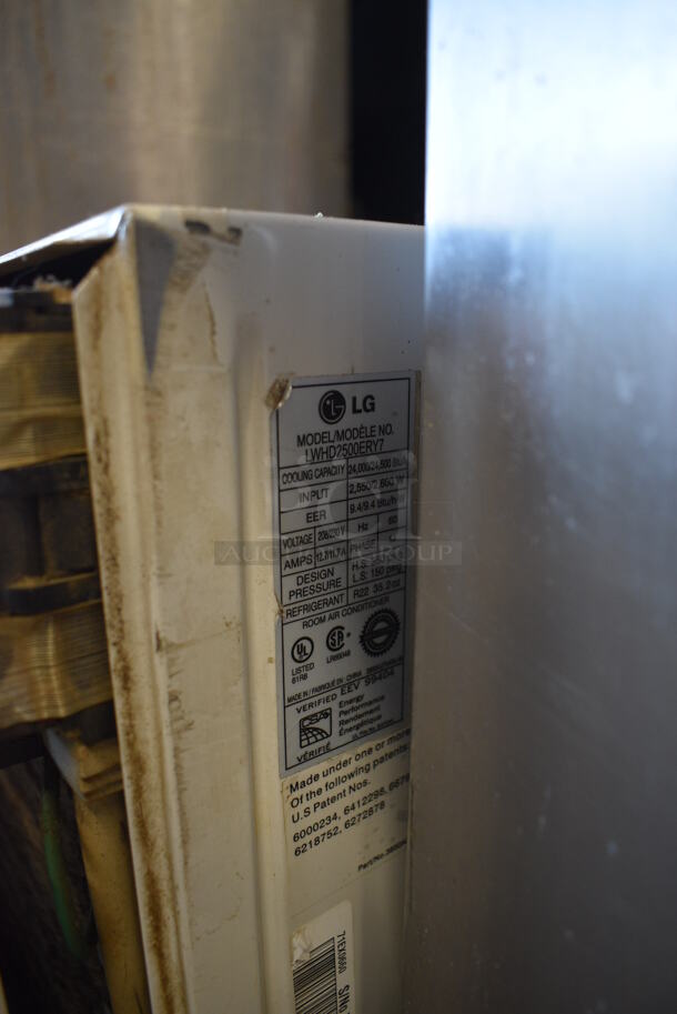 LG Model LWHD2500ERY7 Window Mount Air Conditioning Unit. 208/220 Volts, 1 Phase. 26.5x28.5x18 - Image 7 of 7