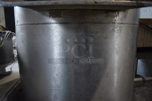 Hobart Metal Commercial Floor Style Potato Peeler. 115 Volts, 1 Phase. 24x30x68. Tested and Working! - Image 5 of 10