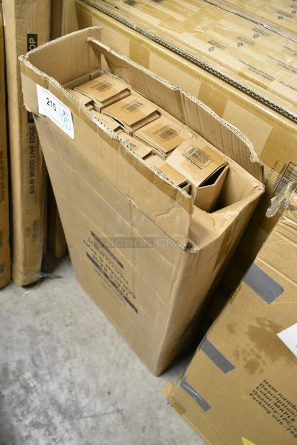 Box of 8 BRAND NEW SCRATCH AND DENT! Lancaster Table & Seating 164TCOLROD25 25 3/16" Standard Height Table Base Column and Rod - Image 2 of 4