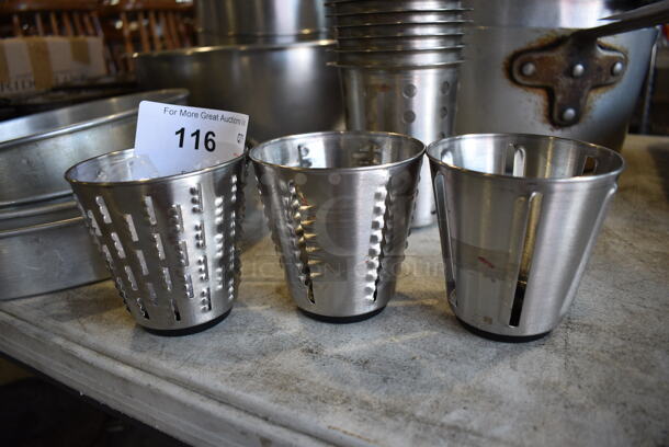 3 Stainless Steel Blades. 4x4x4. 3 Times Your Bid! - Image 3 of 3