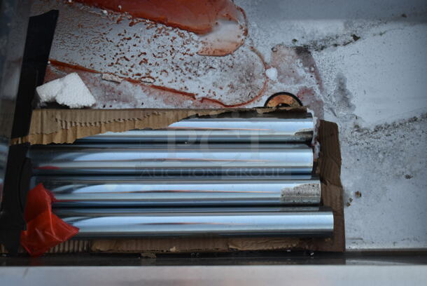 BRAND NEW SCRATCH AND DENT! Regency 600IB2136 21" x 36" Stainless Steel Underbar Ice Bin with Bottle Holders - Image 3 of 7