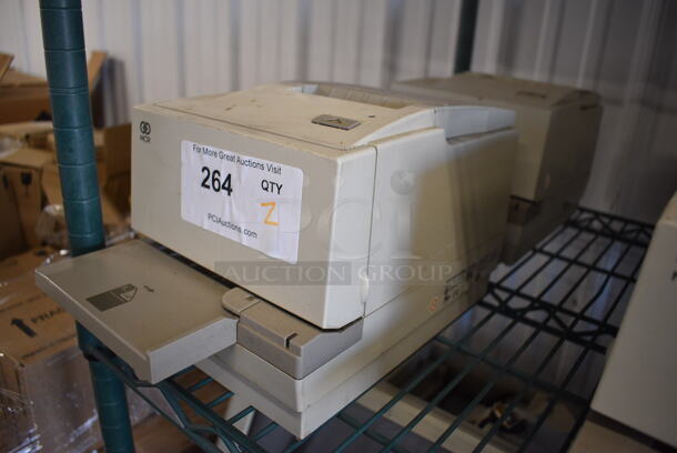 2 NCR Model 7167-1025-9001 Receipt Printers. 7.5x12.5x7. 2 Times Your Bid! - Image 2 of 4