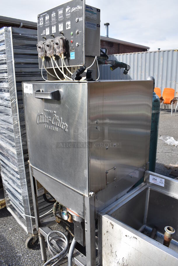 Auto Chlor AC Stainless Steel Commercial Dishwasher. 115 Volts, 1 Phase. 26x24x72 - Image 6 of 8
