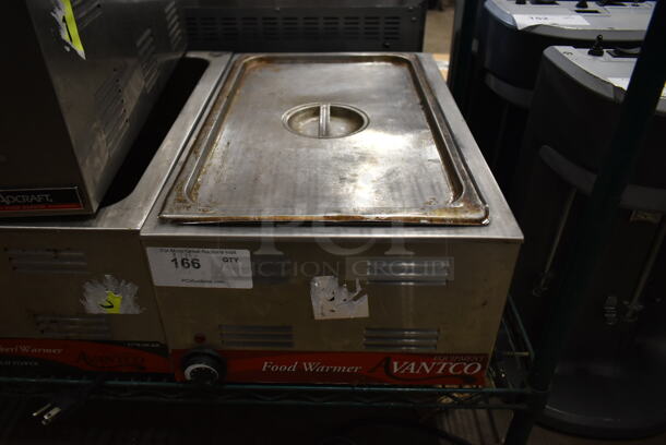 Avantco 177W500CKR Stainless Steel Commercial Countertop Food Warmer. 120 Volts, 1 Phase. Tested and Does Not Power On - Image 1 of 4
