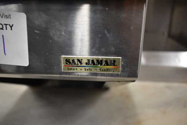 San Jamar Stainless Steel Countertop 5 Compartment Stand. - Image 4 of 4