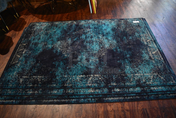 4 Antika Medallion Navy Area Rugs. 82x56. 4 Times Your Bid! (lounge) - Image 3 of 5