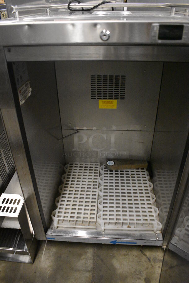 Micro Matic Model MDD-23SD E Stainless Steel Commercial Kegerator Cooler on Commercial Casters. 115 Volts, 1 Phase. 25x30x39.5. Tested and Working! - Image 4 of 5