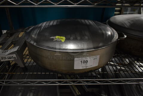 Metal Stock Pot w/ Lid.