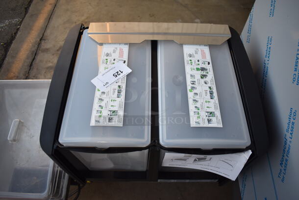 BRAND NEW! 2020 Crathco G-Cool C-2D-16 Commercial Countertop Double 5 Gallon Bowl Premix Cold Beverage Dispenser. Stock Picture Used For Gallery. 115 Volts, 1 Phase. 22x18x27. Tested and Working! - Image 4 of 5