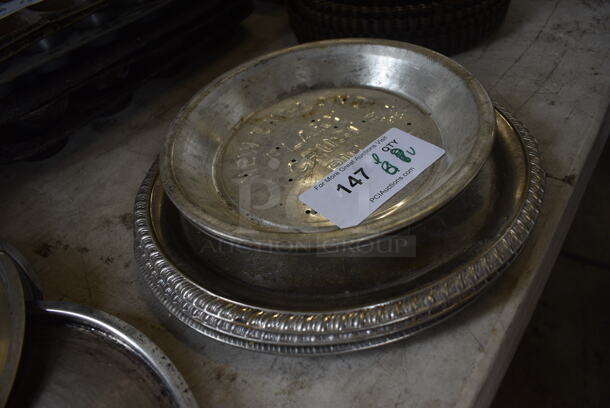 ALL ONE MONEY! Lot of 8 Various Metal Pans. Includes 12.5x12.5x1 - Image 3 of 3