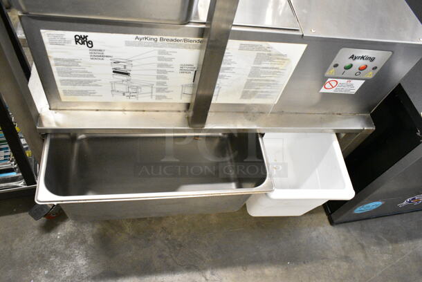 Ayr King BBS-U Stainless Steel Commercial Floor Style Breading Station on Commercial Casters. 115/230 Volts, 1 Phase. - Image 5 of 8