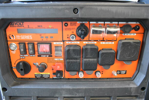 Volt AT20-2100001E Dual Fuel Series Portable Inverter Generator. - Image 2 of 5